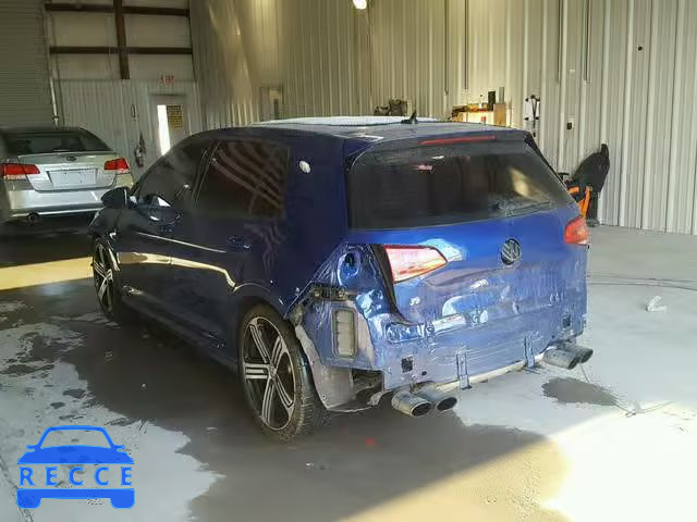 2015 VOLKSWAGEN GOLF R WVWLF7AU3FW183356 image 2