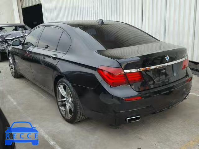 2013 BMW 740 LI WBAYE4C57DD137032 Bild 2