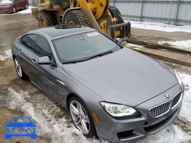 2014 BMW 650 I WBA6B2C5XED129299 зображення 9