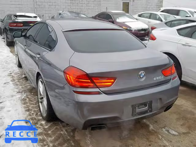 2014 BMW 650 I WBA6B2C5XED129299 зображення 2