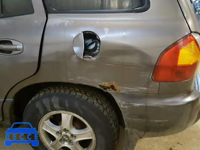 2004 HYUNDAI SANTA FE B KM8SB73D04U629522 зображення 8