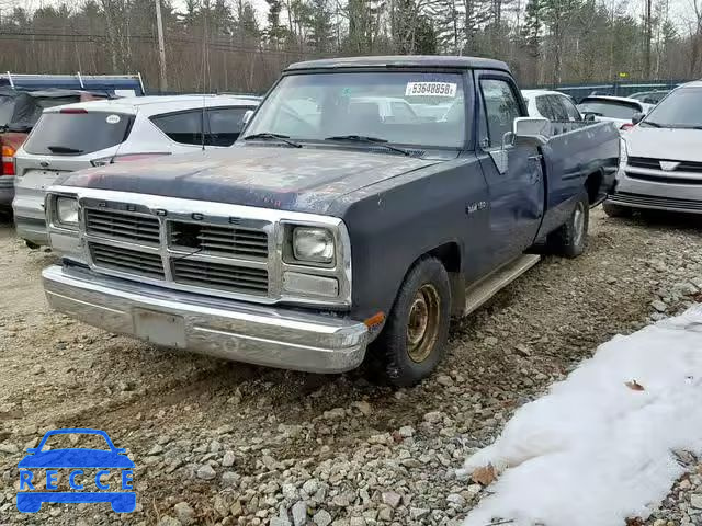 1991 DODGE D-SERIES D 1B7HE16Y7MS248764 Bild 1