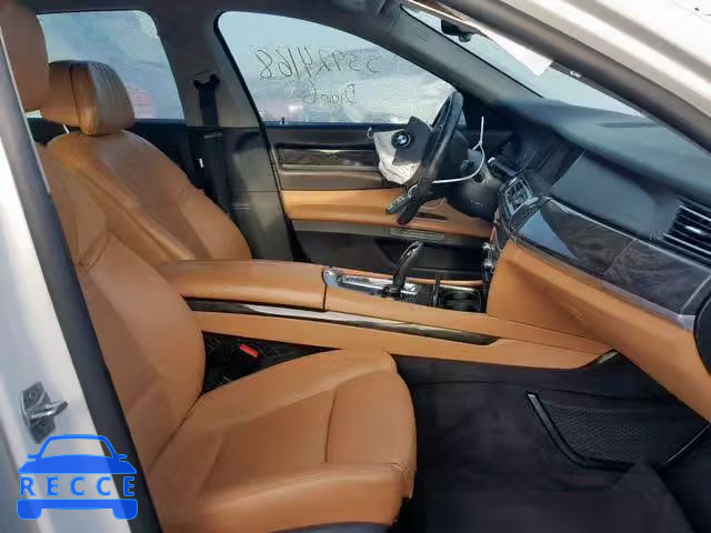 2013 BMW 740 LXI WBAYF4C54DD127569 image 4