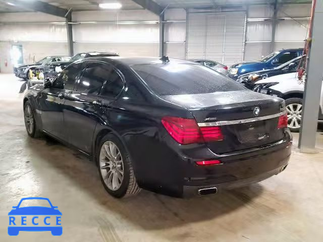 2013 BMW 750I XDRIV WBAYB6C54DD224021 зображення 2