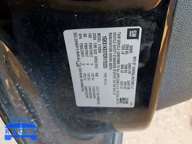 2012 GMC YUKON XL C 1GKS1KE07CR175229 image 9