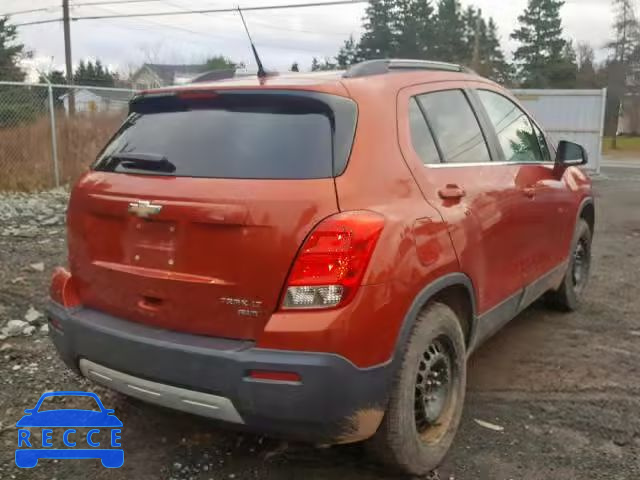 2014 CHEVROLET TRAX 2LT 3GNCJREB4EL198818 зображення 3