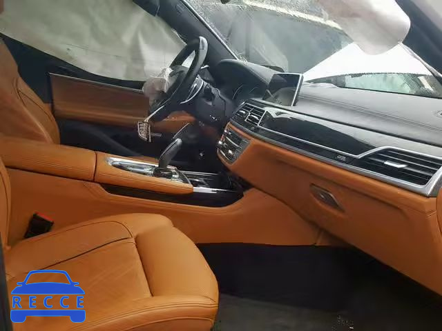 2017 BMW 740 XI WBA7E4C5XHGU99713 image 4