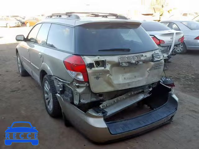 2009 SUBARU OUTBACK 3. 4S4BP85C494332191 image 2