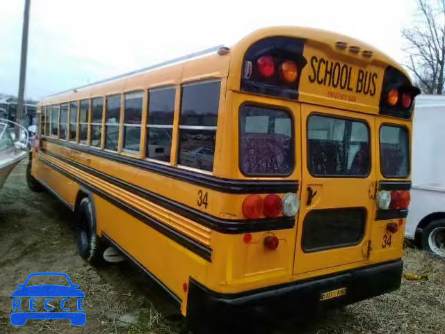 2013 BLUE BIRD SCHOOL BUS 1BAKFCPH2DF295524 image 2