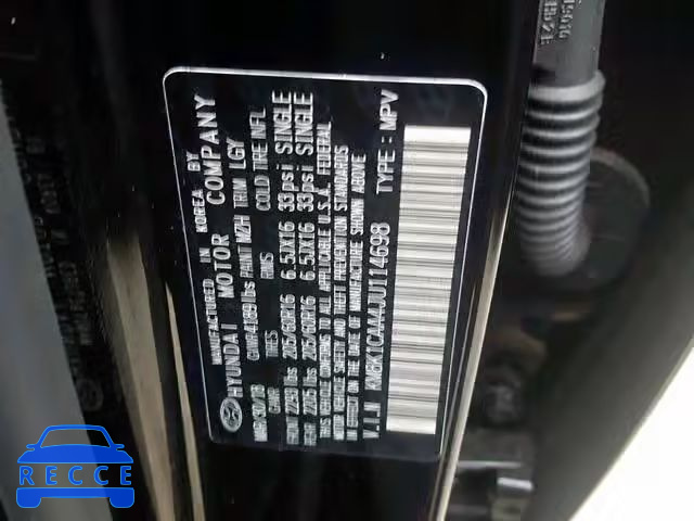 2018 HYUNDAI KONA SE KM8K1CAA4JU114698 image 7