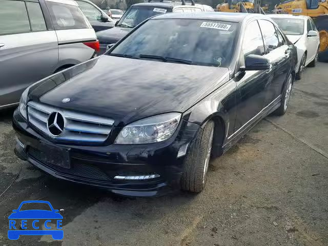 2011 MERCEDES-BENZ C 350 WDDGF5GB3BR144888 image 1