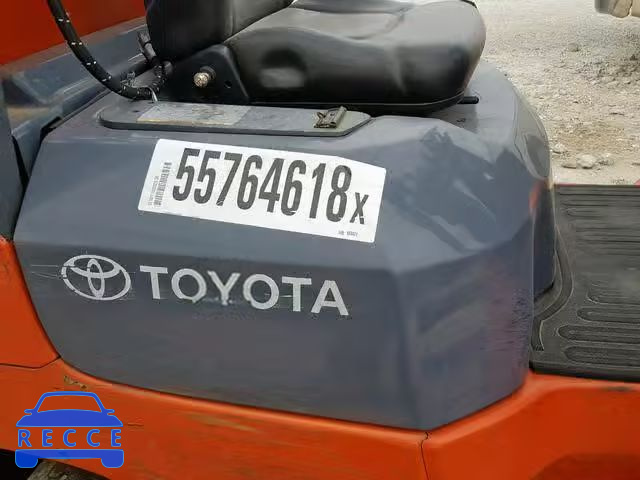 2003 TOYOTA FORKLIFT 7FGCU2580479 зображення 6