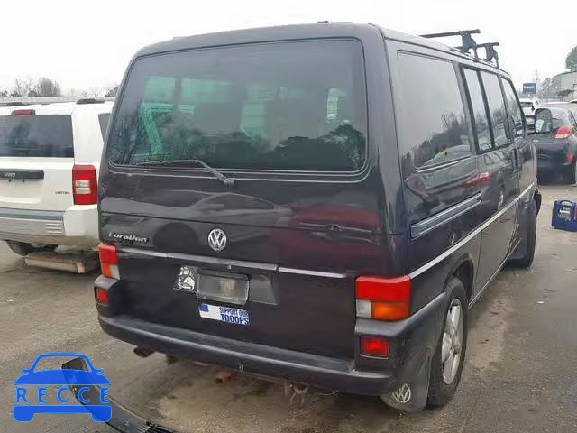 2001 VOLKSWAGEN EUROVAN MV WV2MB47041H135513 зображення 3