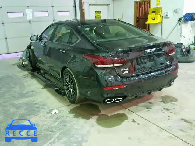 2018 GENESIS G80 SPORT KMHGN4JBXJU249838 Bild 2