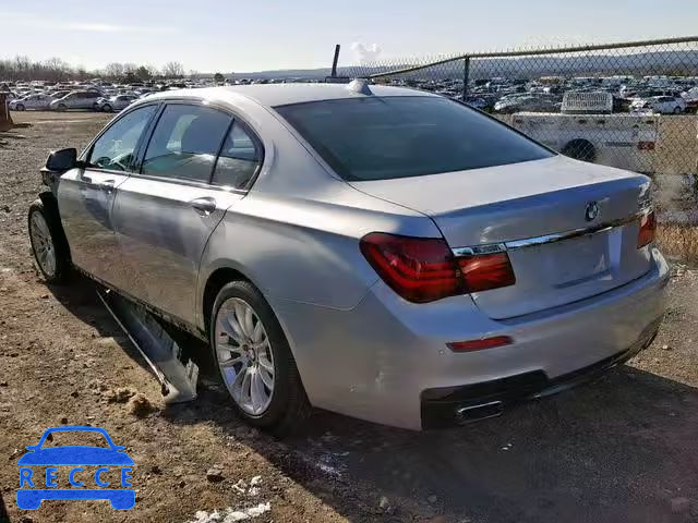 2015 BMW 740 LXI WBAYF4C56FD873959 image 2