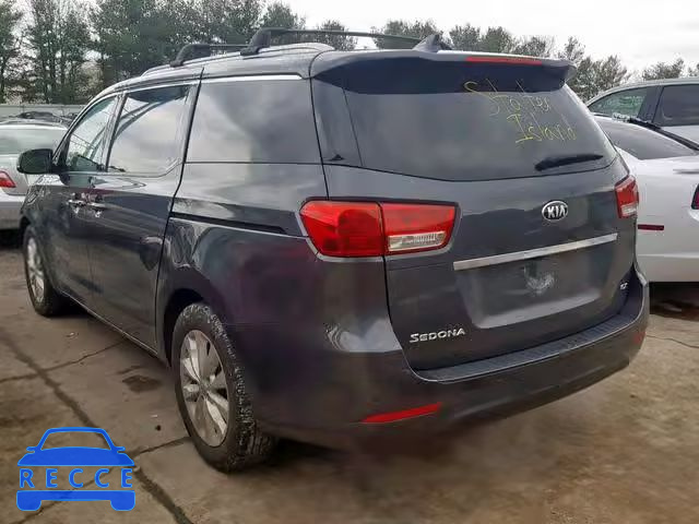 2017 KIA SEDONA EX KNDMC5C12H6274772 зображення 2