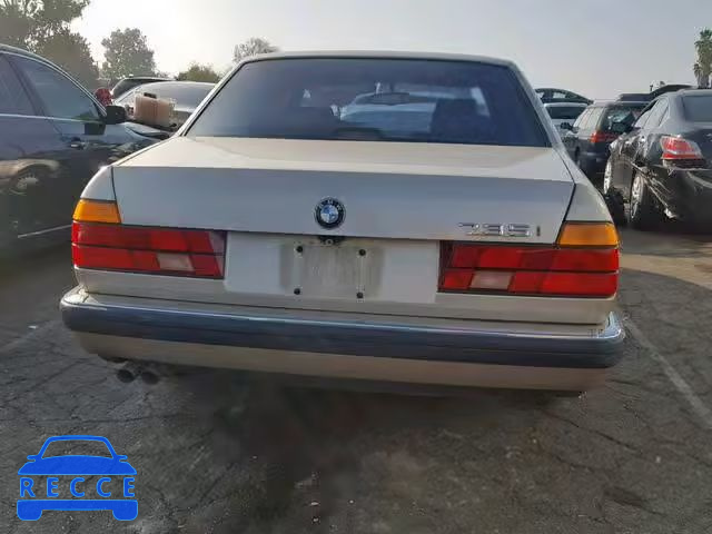 1992 BMW 735 I AUTO WBAGB4317NDB69517 image 9