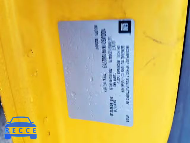2009 GMC SAVANA CUT 1GDJG31K491902719 зображення 9
