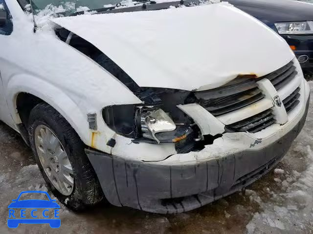 2007 DODGE CARAVAN C/ 1D4GP21R47B179101 зображення 9