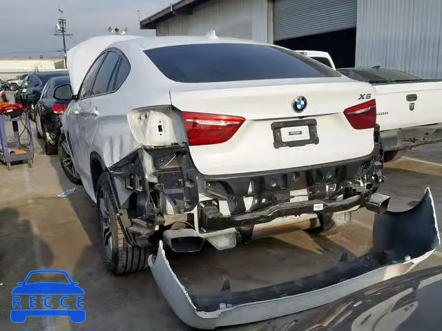 2017 BMW X6 XDRIVE5 5UXKU6C32H0S99698 зображення 2