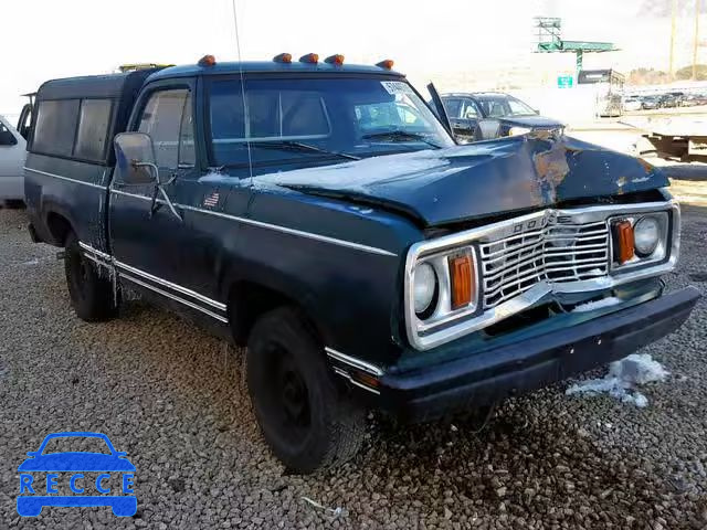 1977 DODGE D-10 D14BE7S036573 зображення 0