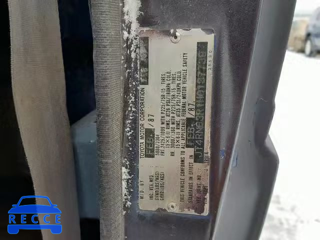 1987 TOYOTA PICKUP RN6 JT4RN63R1H0137739 image 9