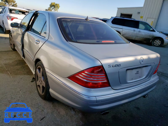 2005 MERCEDES-BENZ S 600 WDBNG76J15A435068 image 2