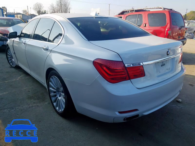 2012 BMW 750 I WBAKA8C58CDX01374 image 2