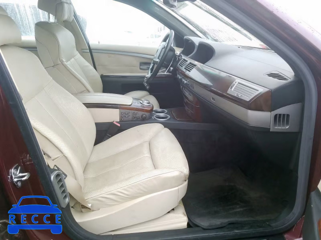 2007 BMW 760 LI WBAHN03557DD98675 зображення 4