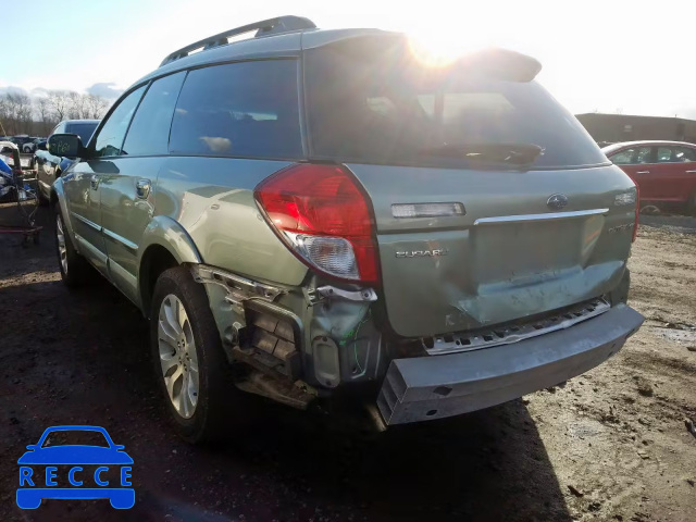 2009 SUBARU OUTBACK 3. 4S4BP85C294313350 Bild 2