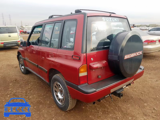 1992 SUZUKI SIDEKICK J JS3TD02V7N4101404 image 2