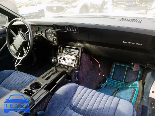 1982 CHEVROLET CAMARO BER 1G1AS8714CL157277 зображення 8