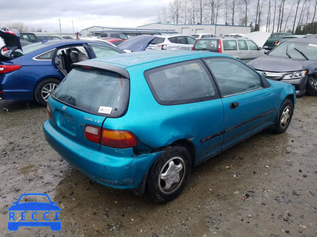 1992 HONDA CIVIC VX 2HGEH2367NH527094 image 3