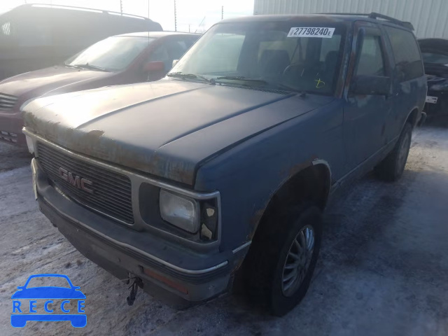 1991 GMC S15 JIMMY 1GKCT18Z3M0511855 зображення 1