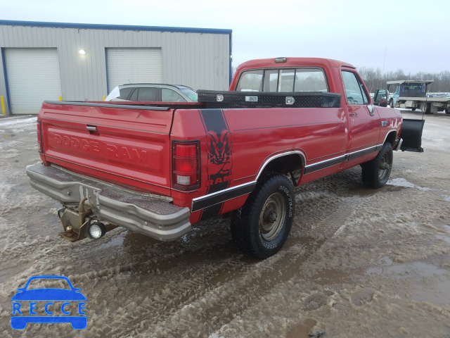 1990 DODGE W-SERIES W 1B7KM26Z9LS667088 image 3