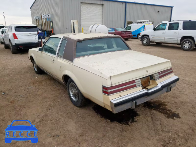 1984 BUICK REGAL LIMI 1G4AM47V2EH463022 image 2