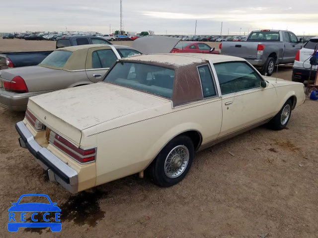 1984 BUICK REGAL LIMI 1G4AM47V2EH463022 image 3