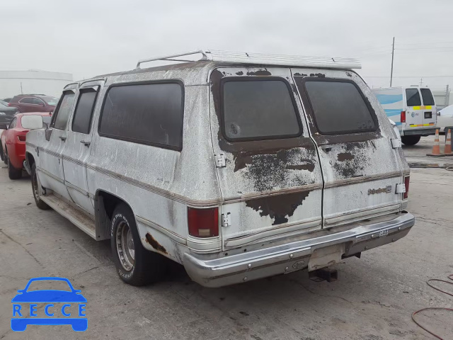 1987 CHEVROLET SUBURBAN R 1GNER16K8HF142638 зображення 2