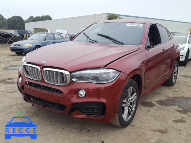 2016 BMW X6 XDRIVE5 5UXKU6C50G0R33848 зображення 1