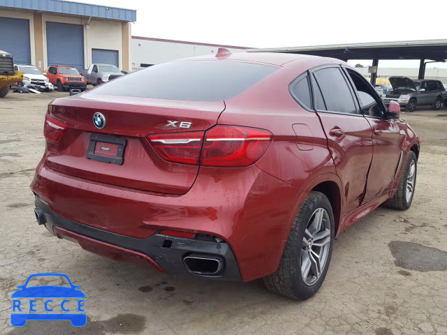 2016 BMW X6 XDRIVE5 5UXKU6C50G0R33848 image 3