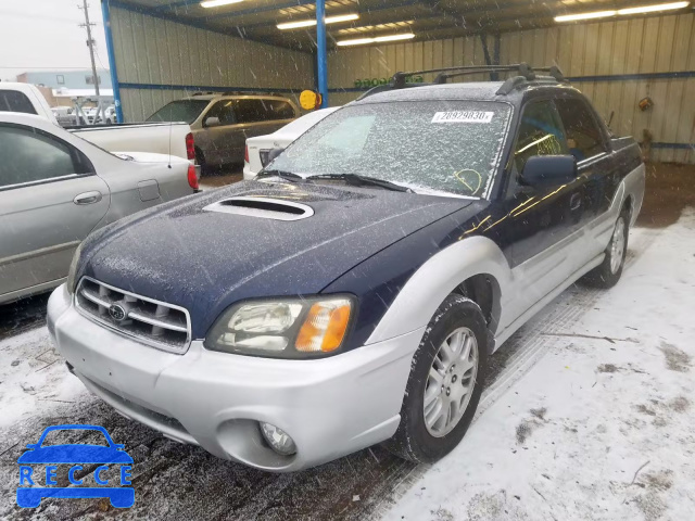 2004 SUBARU BAJA TURBO 4S4BT63C745101632 image 1