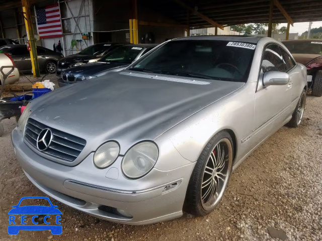 2002 MERCEDES-BENZ CL 600 WDBPJ78J42A025660 image 1