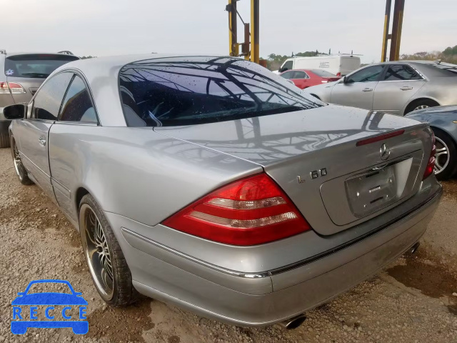 2002 MERCEDES-BENZ CL 600 WDBPJ78J42A025660 image 2