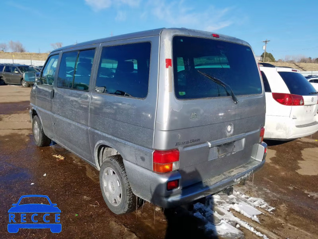 2000 VOLKSWAGEN EUROVAN MV WV2MH4709YH134995 image 2