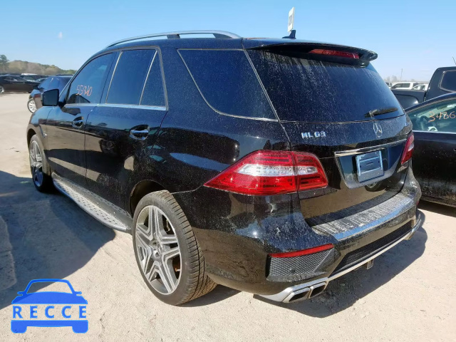 2015 MERCEDES-BENZ ML 63 AMG 4JGDA7EB8FA568495 image 2