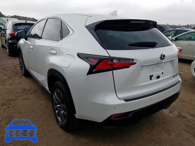 2015 LEXUS NX 300H JTJYWRBZ9F2002194 image 2