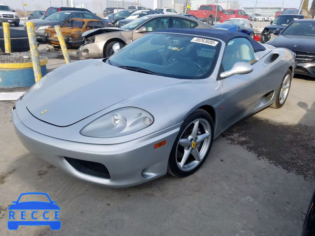 2001 FERRARI 360 SPIDER ZFFYT53A510123727 image 1