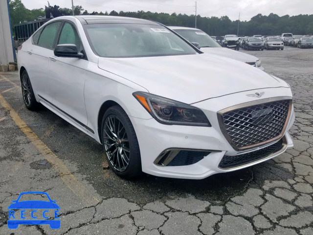 2018 GENESIS G80 SPORT KMHGN4JB8JU217177 Bild 0