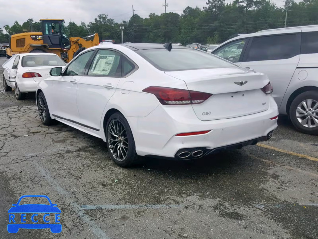 2018 GENESIS G80 SPORT KMHGN4JB8JU217177 Bild 2