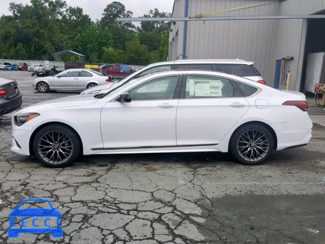 2018 GENESIS G80 SPORT KMHGN4JB8JU217177 зображення 8